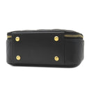 シャネル CHANEL マトラッセ バニティ ミニ AP3088 ブラック ラムスキン ショルダーバッグ ゴールド金具 トップハンドル チェーンショルダー ヴァニティ 黒