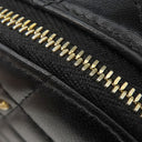 シャネル CHANEL マトラッセ バニティ ミニ AP3088 ブラック ラムスキン ショルダーバッグ ゴールド金具 トップハンドル チェーンショルダー ヴァニティ 黒