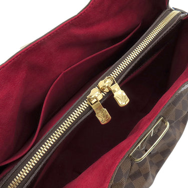 ルイヴィトン LOUIS VUITTON システィナ GM N41540 ダミエ ダミエキャンバス ショルダーバッグ ゴールド金具 茶 肩掛け