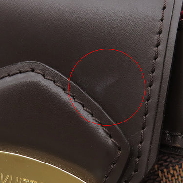 ルイヴィトン LOUIS VUITTON システィナ GM N41540 ダミエ ダミエキャンバス ショルダーバッグ ゴールド金具 茶 肩掛け