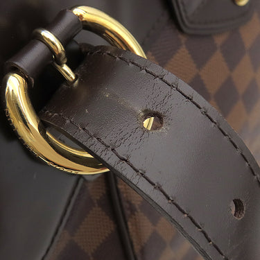 ルイヴィトン LOUIS VUITTON システィナ GM N41540 ダミエ ダミエキャンバス ショルダーバッグ ゴールド金具 茶 肩掛け