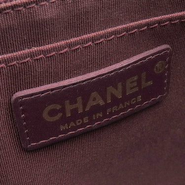 シャネル CHANEL シェブロン ココハンドル ボルドー カーフ 2WAYバッグ ゴールド金具 赤 Vステッチ チェーンショルダー