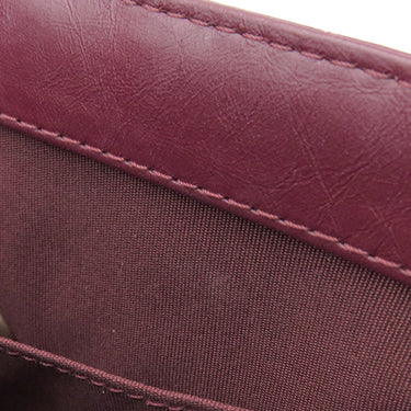 シャネル CHANEL シェブロン ココハンドル ボルドー カーフ 2WAYバッグ ゴールド金具 赤 Vステッチ チェーンショルダー