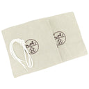 エルメス HERMES デュエル DUEL H212200Z ブルーXホワイト ファブリック レザー #39 スニーカー 青 白 スリッポン