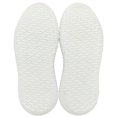 エルメス HERMES デュエル DUEL H212200Z ブルーXホワイト ファブリック レザー #39 スニーカー 青 白 スリッポン