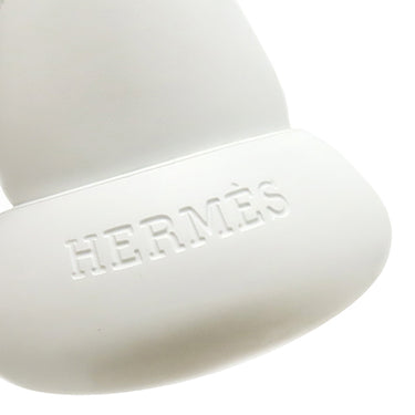 エルメス HERMES デュエル DUEL H212200Z ブルーXホワイト ファブリック レザー #39 スニーカー 青 白 スリッポン