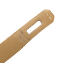 エルメス HERMES ショートブーツ サンジェルマン ベージュ レザー #37 ブーツ シルバー金具 靴 ケリーバックル