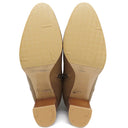 エルメス HERMES ショートブーツ サンジェルマン ベージュ レザー #37 ブーツ シルバー金具 靴 ケリーバックル