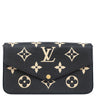 ルイヴィトン LOUIS VUITTON ポシェット フェリシー M82479 ブラックベージュ バイカラーモノグラムアンプラントレザー チェーンウォレット ゴールド金具 黒 チェーンショルダー