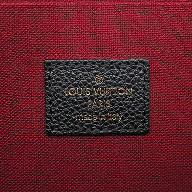 ルイヴィトン LOUIS VUITTON ポシェット フェリシー M82479 ブラックベージュ バイカラーモノグラムアンプラントレザー チェーンウォレット ゴールド金具 黒 チェーンショルダー