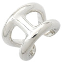 エルメス HERMES オスモズGM シルバー シルバー925 #51(JP11) リング 指輪 Hモチーフ AG925 SV925 11号