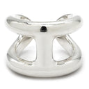 エルメス HERMES オスモズGM シルバー シルバー925 #51(JP11) リング 指輪 Hモチーフ AG925 SV925 11号