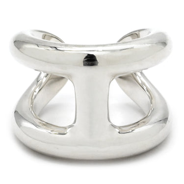 エルメス HERMES オスモズGM シルバー シルバー925 #51(JP11) リング 指輪 Hモチーフ AG925 SV925 11号