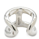 エルメス HERMES オスモズGM シルバー シルバー925 #51(JP11) リング 指輪 Hモチーフ AG925 SV925 11号