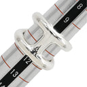 エルメス HERMES オスモズGM シルバー シルバー925 #51(JP11) リング 指輪 Hモチーフ AG925 SV925 11号