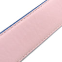 フェンディ FENDI ストラップユー ロング スタッズ 8AV105A5PJF13VK グレージュ×マルチカラー カーフ ショルダーストラップ シルバー金具 青 ピンク