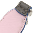 フェンディ FENDI ストラップユー ロング スタッズ 8AV105A5PJF13VK グレージュ×マルチカラー カーフ ショルダーストラップ シルバー金具 青 ピンク