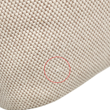 エルメス HERMES ピコタン PM ナチュラル×エトゥープ トワルアッシュ スイフト ハンドバッグ シルバー金具 ベージュ