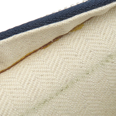 ロエベ LOEWE ゴヤ クロスボディ バッグ ネイビーブルー カーフ テクスチャードカーフ ショルダーバッグ シルバー金具 青 アナグラム