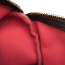 ルイヴィトン LOUIS VUITTON スピーディ 30 M41665 フラミンゴ モノグラムキャンバス ハンドバッグ ゴールド金具 モノグラム トーテム 茶 赤 ミニボストン