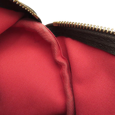 ルイヴィトン LOUIS VUITTON スピーディ 30 M41665 フラミンゴ モノグラムキャンバス ハンドバッグ ゴールド金具 モノグラム トーテム 茶 赤 ミニボストン