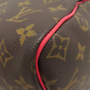 ルイヴィトン LOUIS VUITTON スピーディ 30 M41665 フラミンゴ モノグラムキャンバス ハンドバッグ ゴールド金具 モノグラム トーテム 茶 赤 ミニボストン