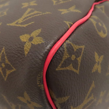 ルイヴィトン LOUIS VUITTON スピーディ 30 M41665 フラミンゴ モノグラムキャンバス ハンドバッグ ゴールド金具 モノグラム トーテム 茶 赤 ミニボストン