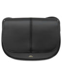 アーペーセー A.P.C. Betty バッグ ブラック スムースレザー ショルダーバッグ ゴールド金具 黒