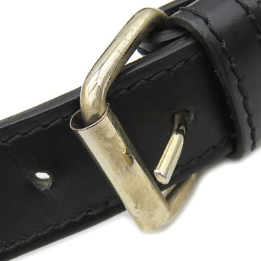 アーペーセー A.P.C. Betty バッグ ブラック スムースレザー ショルダーバッグ ゴールド金具 黒