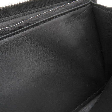 ルイヴィトン LOUIS VUITTON ジッピー ウォレット M61867 ノワール モノグラムマヒナ 長財布 シルバー金具 黒 ラウンドファスナー