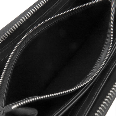 ルイヴィトン LOUIS VUITTON ジッピー ウォレット M61867 ノワール モノグラムマヒナ 長財布 シルバー金具 黒 ラウンドファスナー