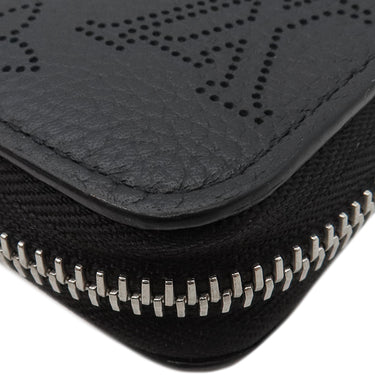 ルイヴィトン LOUIS VUITTON ジッピー ウォレット M61867 ノワール モノグラムマヒナ 長財布 シルバー金具 黒 ラウンドファスナー