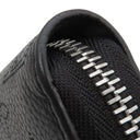 ルイヴィトン LOUIS VUITTON ジッピー ウォレット M61867 ノワール モノグラムマヒナ 長財布 シルバー金具 黒 ラウンドファスナー