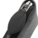 ルイヴィトン LOUIS VUITTON ジッピー ウォレット M61867 ノワール モノグラムマヒナ 長財布 シルバー金具 黒 ラウンドファスナー