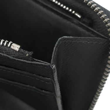 ルイヴィトン LOUIS VUITTON ジッピーウォレット ヴェルティカル M62295 モノグラムエクリプス モノグラムエクリプスキャンバス 長財布 シルバー金具 黒 グレー イニシャル入り