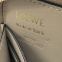 ロエベ LOEWE リピート ジップ アラウンド C499T12X07 ライトオーツ カーフレザー 長財布 ゴールド金具 アナグラム エンボス加工
