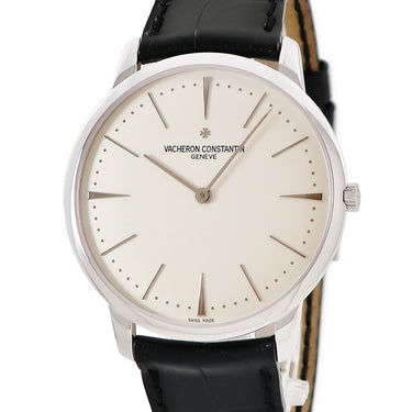 腕時計 ヴァシュロン・コンスタンタン VACHERON CONSTANTIN パトリモニー マニュアルワインディング 81180/000G-9117 手巻き メンズ K18WG無垢