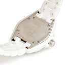 腕時計 シャネル CHANEL J12 リミテッドエディション H1308 クオーツ レディース K18WG×セラミック コンビ 純正ダイヤ 限定12本