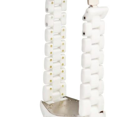 腕時計 シャネル CHANEL J12 リミテッドエディション H1308 クオーツ レディース K18WG×セラミック コンビ 純正ダイヤ 限定12本