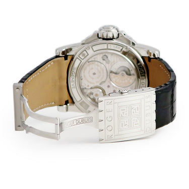 腕時計 ロジェデュブイ ROGER DUBUIS エクスカリバー EX45-77-90-00/01R00/B 自動巻き メンズ ホワイト ローマン スモールセコンド