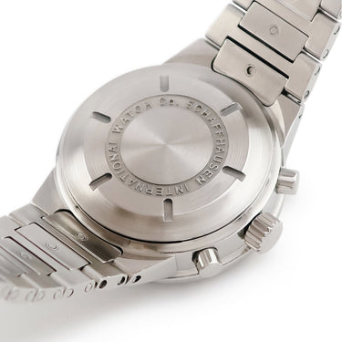 腕時計 IWC IWC GST クロノグラフ IW370713 自動巻き メンズ デイデイト スモールセコンド タキメーター シルバー