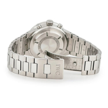 腕時計 IWC IWC GST クロノグラフ IW370713 自動巻き メンズ デイデイト スモールセコンド タキメーター シルバー
