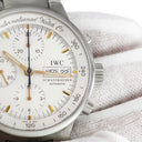 腕時計 IWC IWC GST クロノグラフ IW370713 自動巻き メンズ デイデイト スモールセコンド タキメーター シルバー