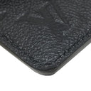 ルイヴィトン LOUIS VUITTON カードケース ポルト カルト レクト ヴェルソ M69421 ノワール モノグラムアンプラント コインケース ゴールド金具 黒 小銭入れ キーチェーン付き