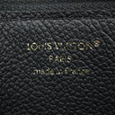 ルイヴィトン LOUIS VUITTON カードケース ポルト カルト レクト ヴェルソ M69421 ノワール モノグラムアンプラント コインケース ゴールド金具 黒 小銭入れ キーチェーン付き
