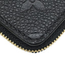 ルイヴィトン LOUIS VUITTON カードケース ポルト カルト レクト ヴェルソ M69421 ノワール モノグラムアンプラント コインケース ゴールド金具 黒 小銭入れ キーチェーン付き