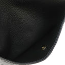 ルイヴィトン LOUIS VUITTON カードケース ポルト カルト レクト ヴェルソ M69421 ノワール モノグラムアンプラント コインケース ゴールド金具 黒 小銭入れ キーチェーン付き