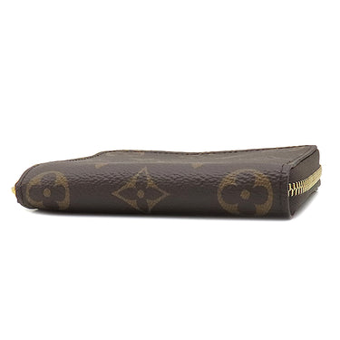 ルイヴィトン LOUIS VUITTON ジッピー コイン パース M60067 モノグラム モノグラムキャンバス コインケース ゴールド金具 茶 小銭入れ コンパクト財布