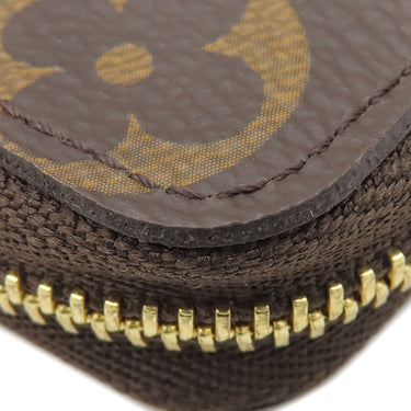 ルイヴィトン LOUIS VUITTON ジッピー コイン パース M60067 モノグラム モノグラムキャンバス コインケース ゴールド金具 茶 小銭入れ コンパクト財布
