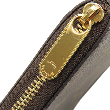 ルイヴィトン LOUIS VUITTON ジッピー コイン パース M60067 モノグラム モノグラムキャンバス コインケース ゴールド金具 茶 小銭入れ コンパクト財布